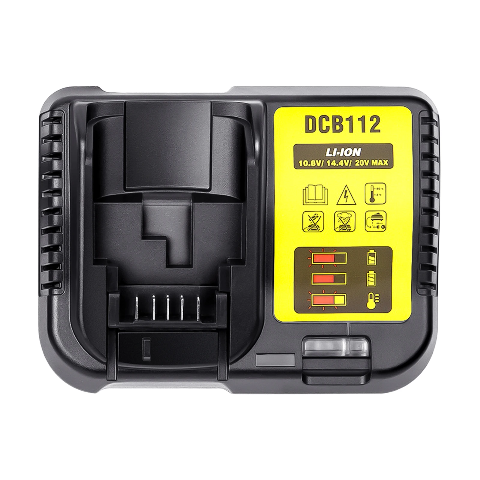 

DCB112 2A Lithium Battery Charger for Dewalt 10.8V 12V 14.4V 18V 20V DCB112 DCB115 DCB118 DCB102BP DCB107 Battery Charger