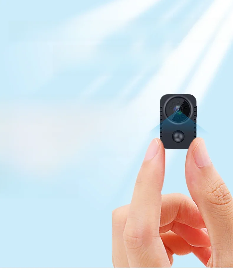 2023 MD29 Mini kamera PIR kamera wideo z klipsem z tyłu DV inteligentny aparat fotograficzny HD 1080P rejestrator ruch ciała aktywowane małe ukryta kamera niania dla samochodu — 2