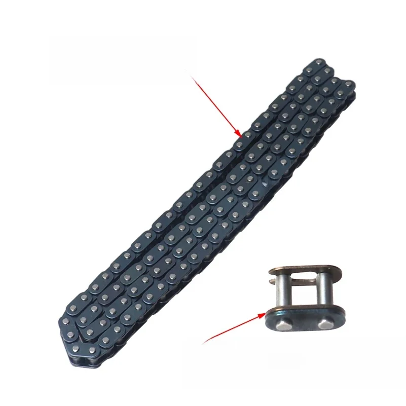 AliExpress HTBCCHB T8F Chain with Spare Master Link for Mini Dirt BIKE Quad ATV 47cc 49cc Minimoto Pocket Bikes 88 Links 126 Links 136 Links