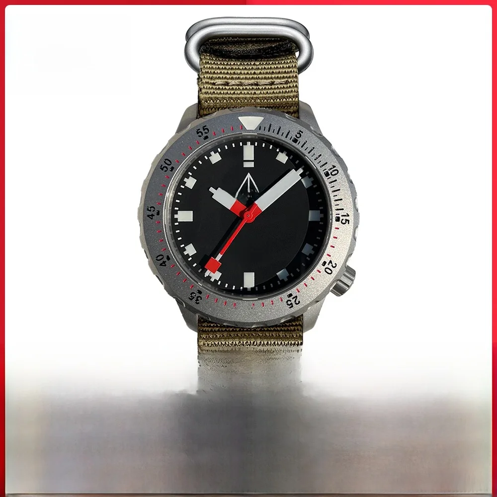 STEELFLIER Offizielle SF752 Luxus große mechanische Taucharmbanduhr Saphirglas NH35 Movt BGW9 leuchtende 20Bar wasserdichte Uhr