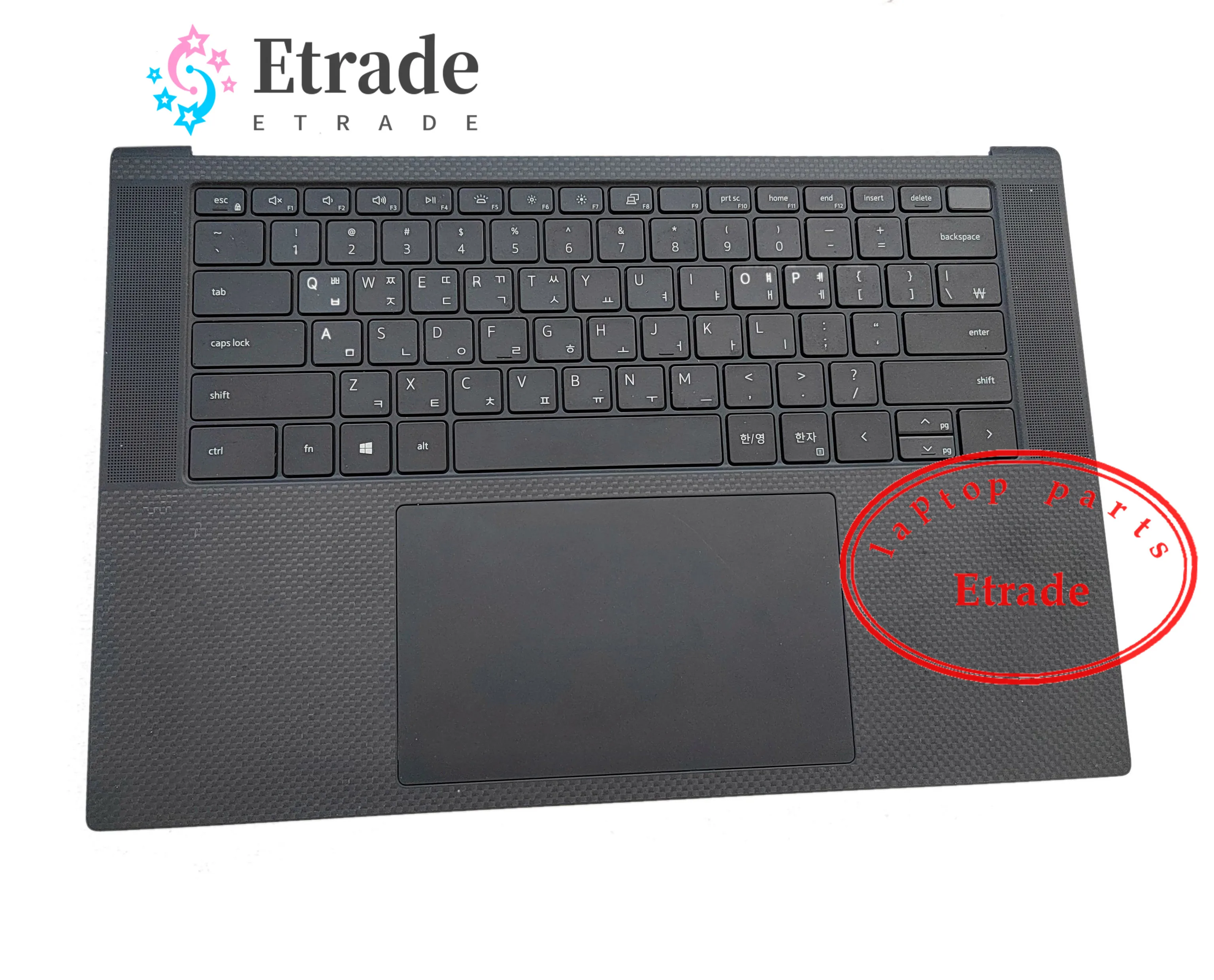 Original para Dell Xps 15 9500 Precisão 5550 Descanso de Mãos Touchpad com Teclado Case Superior Dkfwh 0dkfwh Novo