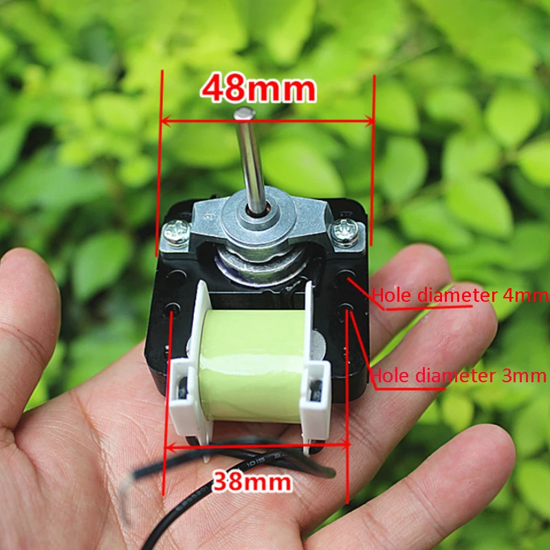 1PCS AC220V 2700RPM Shaded Pole Motor for Air Purifier Fan AC Asynchronous Motor Air Purifier Structure Fan Motor