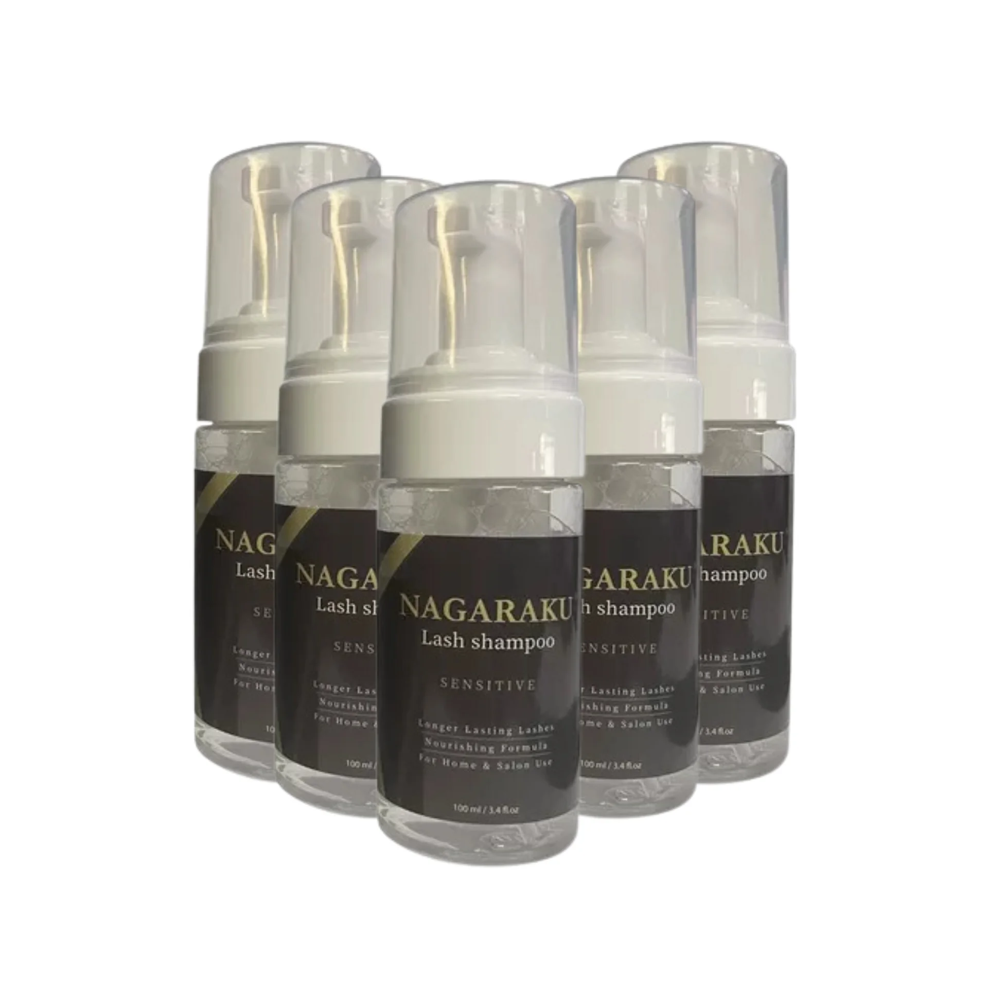 5 Units Lash Shampoo Nagaraku Eyelash Extension 100 Ml