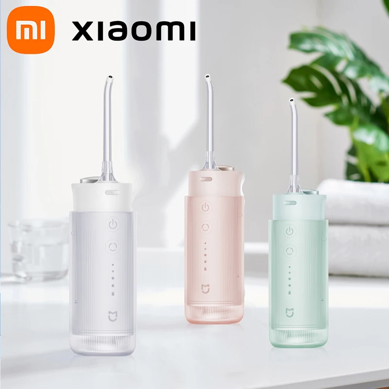 2024 XIAOMI MIJIA Electric Oral Irrigator F400 200mL Large Capacity Water Tank 4-Mode Tooth Pick Whitening Cleaner Waterpulse