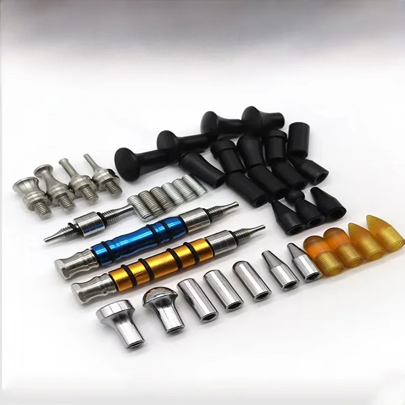 34Pcs Alloy With Magnet Car Dent Repair Tool Lift Tool Percussion Pen Hammer Kit Unpainted Sheet Metal Dent Repair Tool — 2