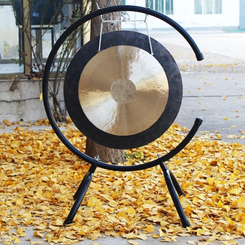 Arborea Portable 14 inch 35 CM Deep Wave Gong for Gong Bath
