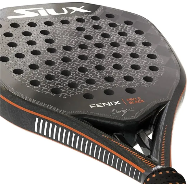 Siux fenix pro 5 black leo augsburger padel shoe. Unleashed power. #2