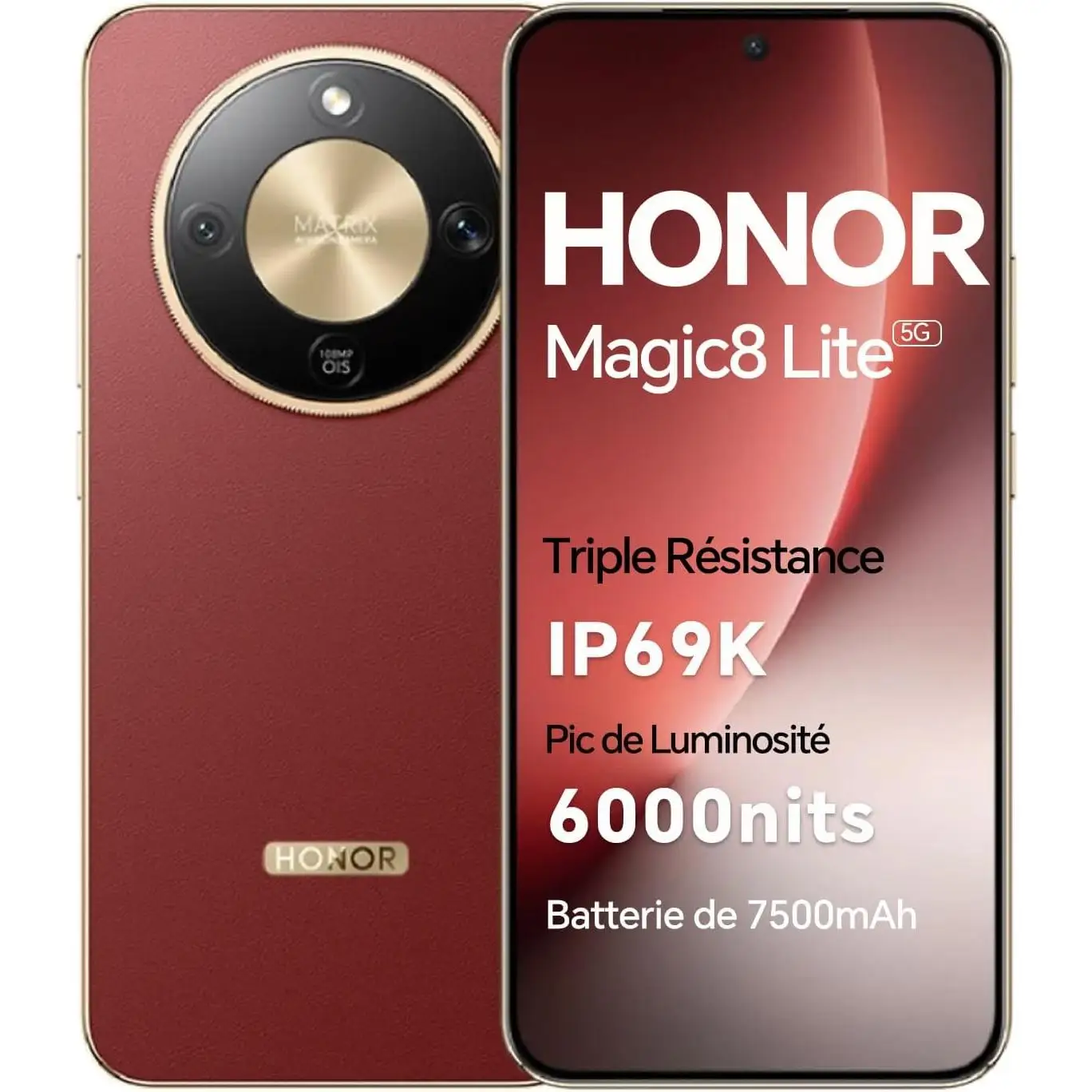 Teléfono – HONOR Magic 8 Lite 5G Smartphone, Versión UE, 8GB+256GB, 8GB+5…