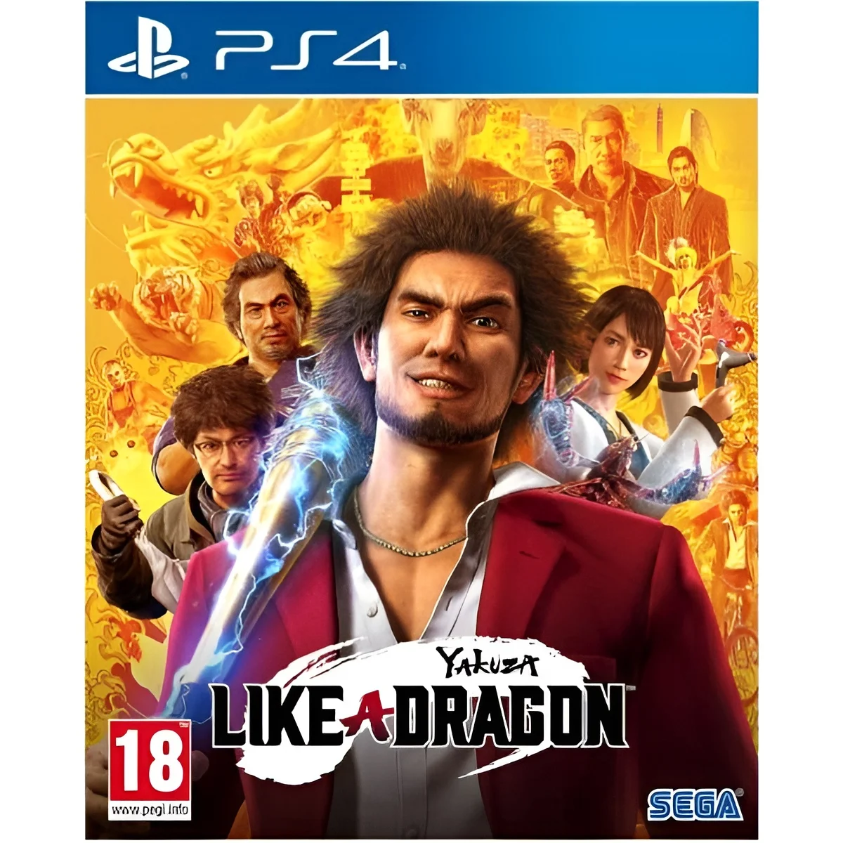 Yakuza like a dragon - playstation4 - new sealed - pal spain