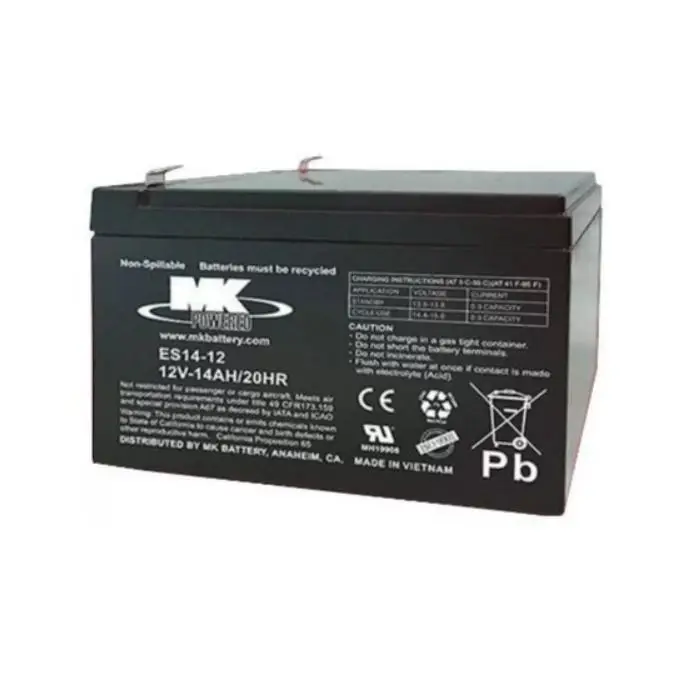 Batería MK Powered | AGM | 12V | 14Ah | ES14-12