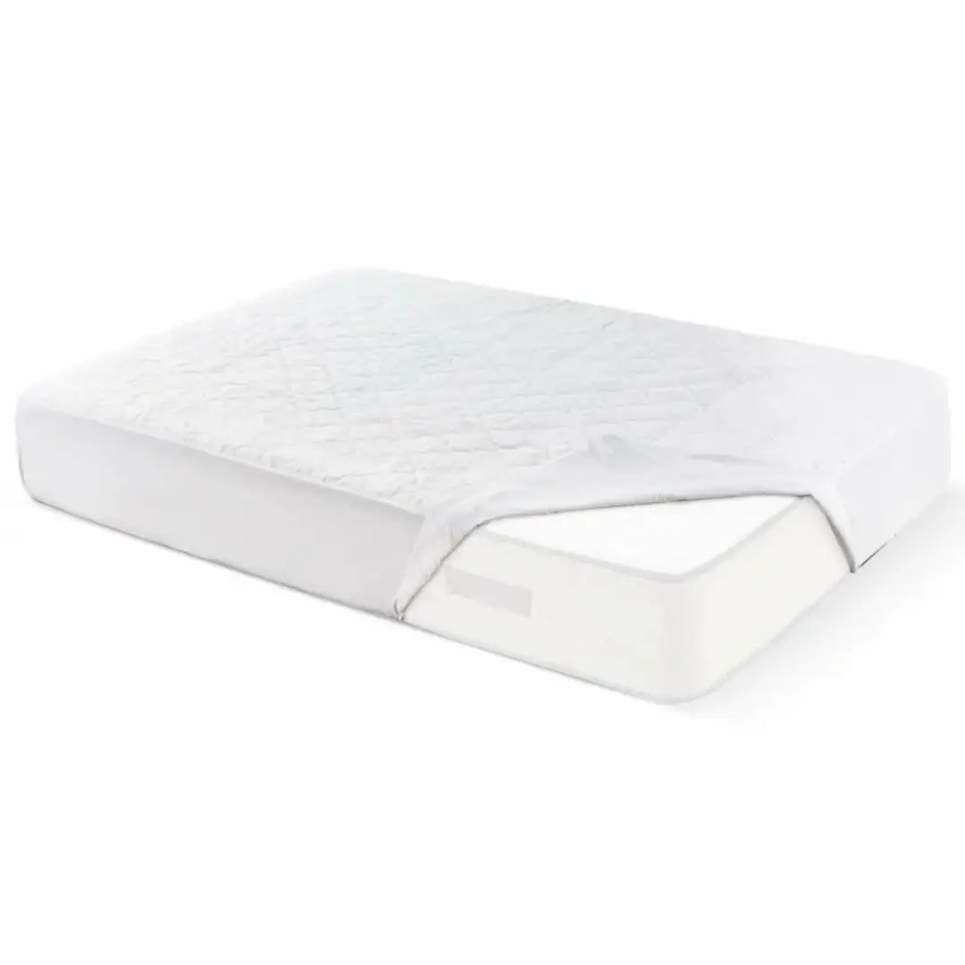 Protector de Colchón alcochado impermeable, de fibra para la cama de 150 , Cubre-colchón Anticarros,