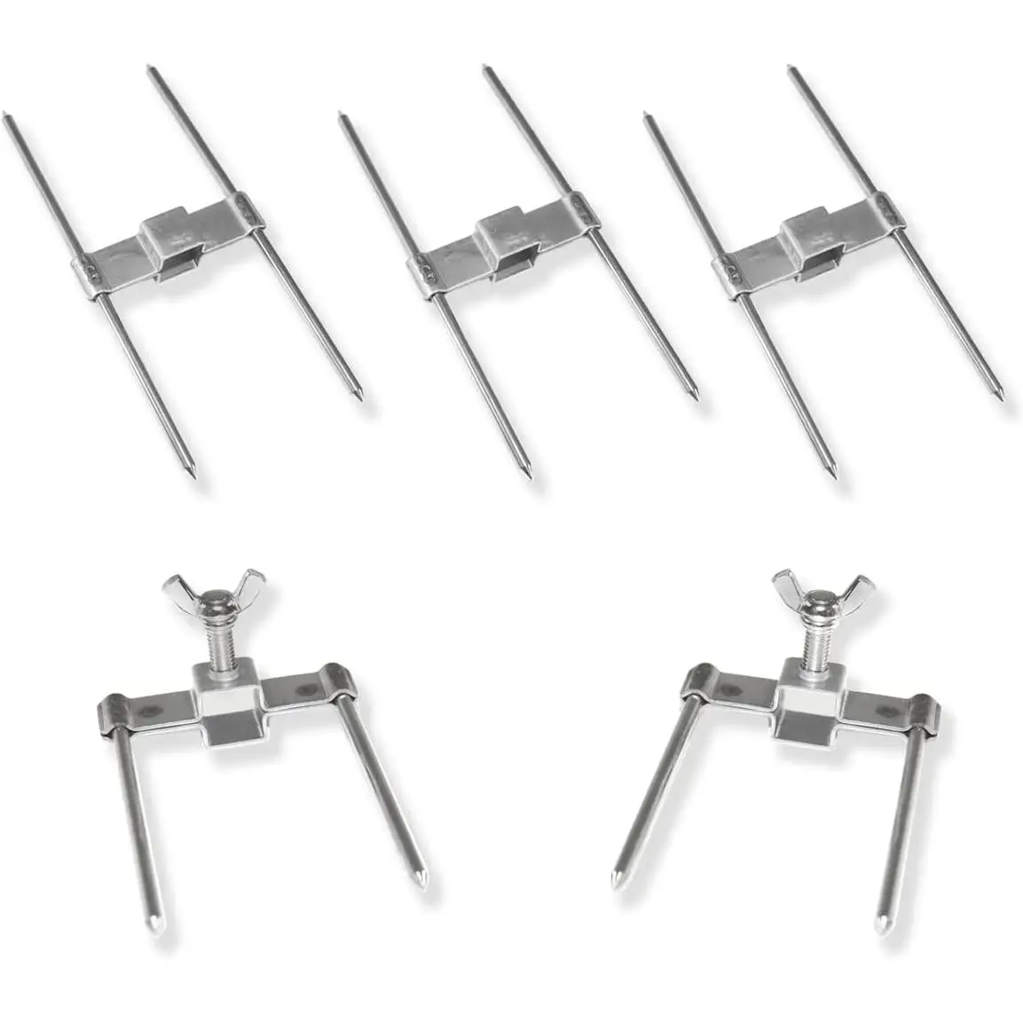 Pinchos de Asador de Pollos de Acero GOLDMAN SERVICE