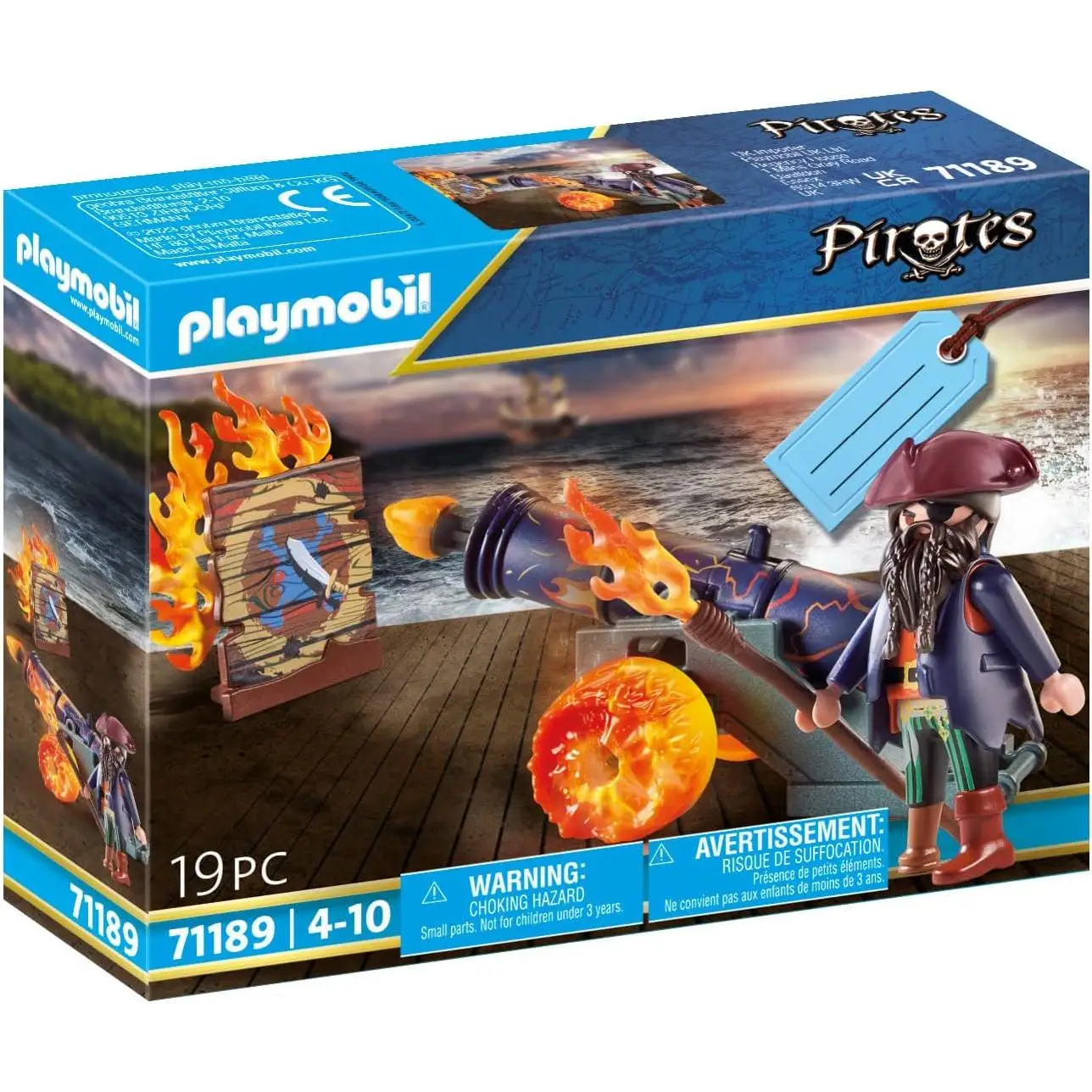 Playmobil Pirates Pirata con Cañon Playmobil 71189