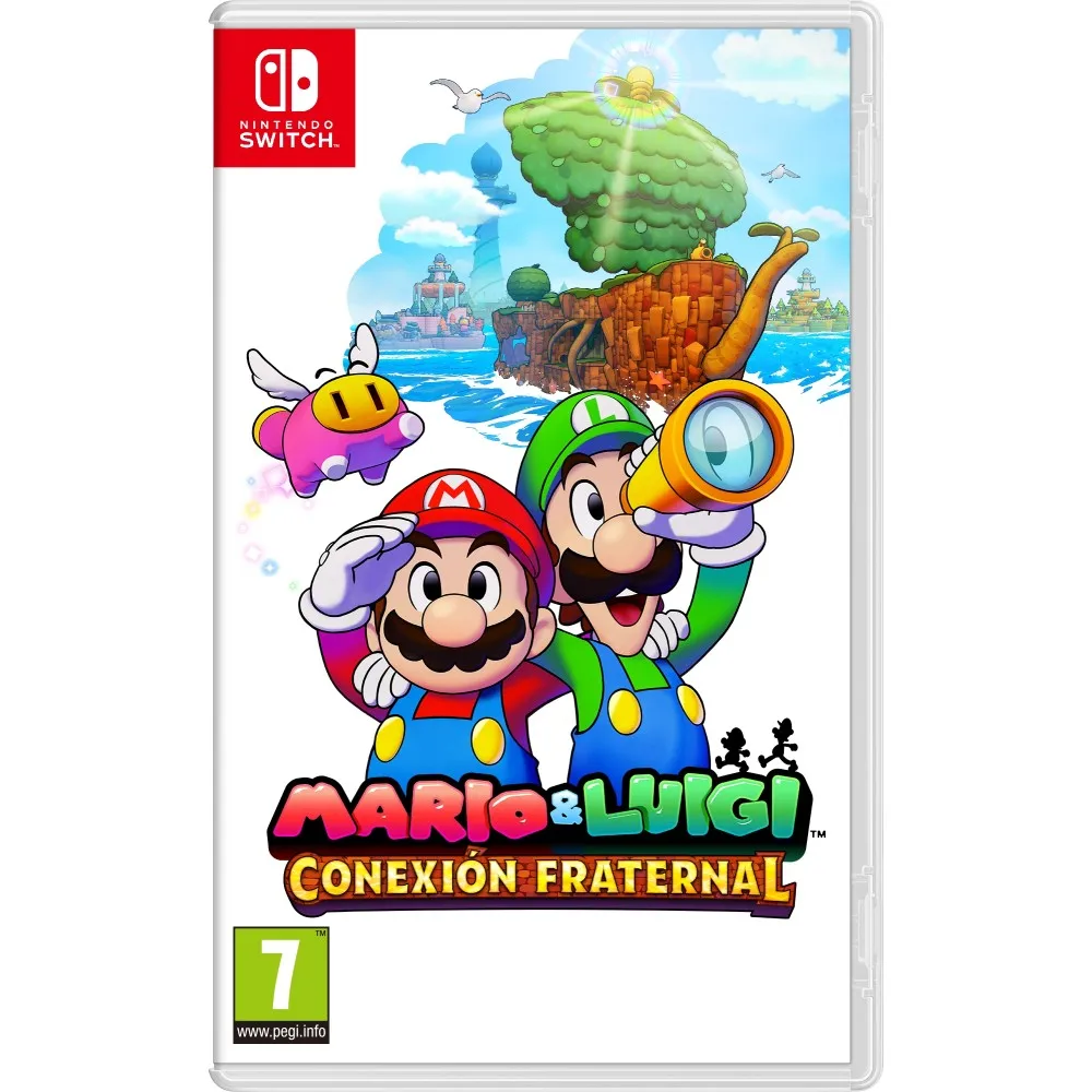 MARIO & LUIGI: FRATERNAL connection for NINTENDO SWITCH game physical SPANISH VERSION SPANISH VERSION guarantee EU