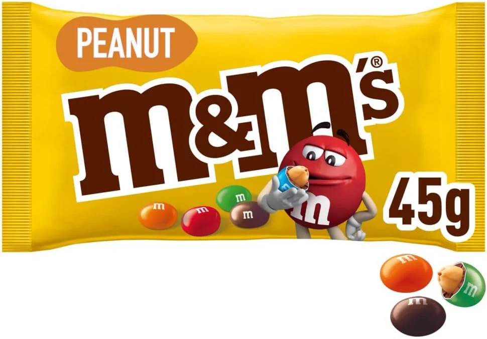 Miscellaneous-M & M Peanut Chocolates-24x45g-24 piece case