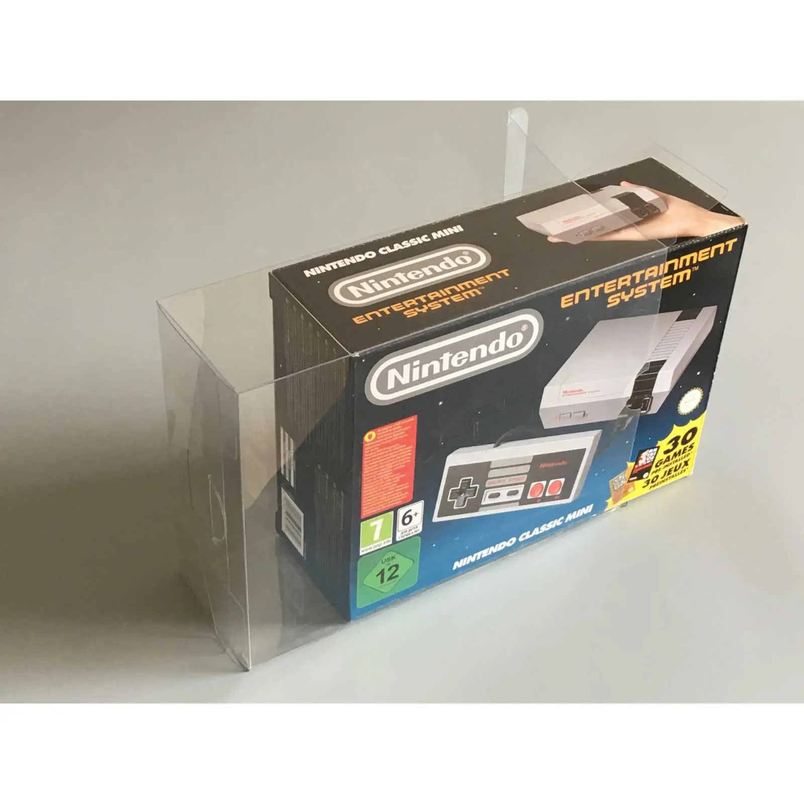 Funda Protectora de PET Transparente para NES Classic Mini