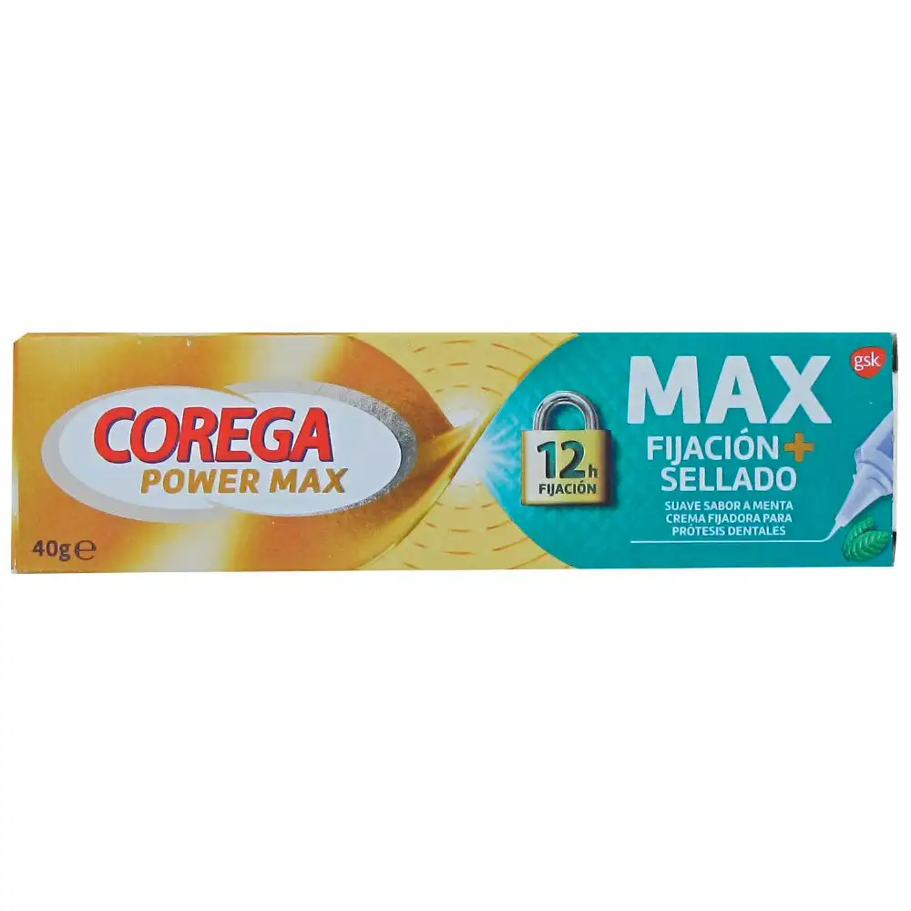 Corega power max adhesive cream mint 40 degrees