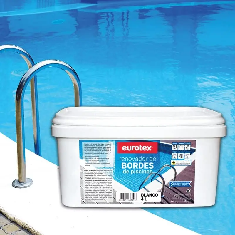 Paint-renovator for swimming pool edges-white 4L