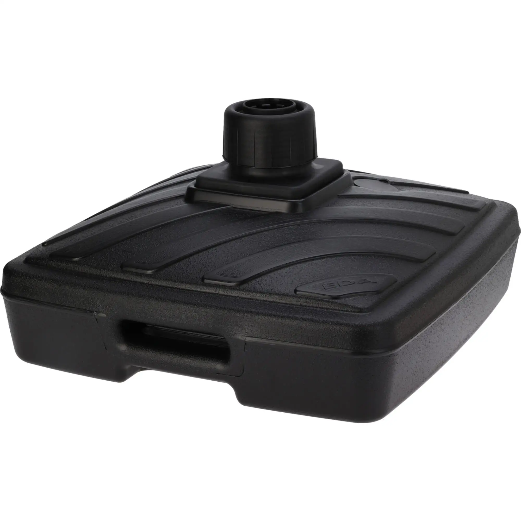 Well Home Soporte para sombrilla cuadrado capacidad de 40L