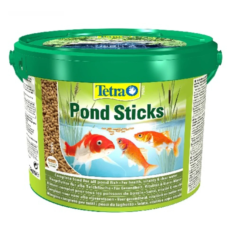 TETRA POND STICKS, Alimento para Peces de Estanque, 10 L