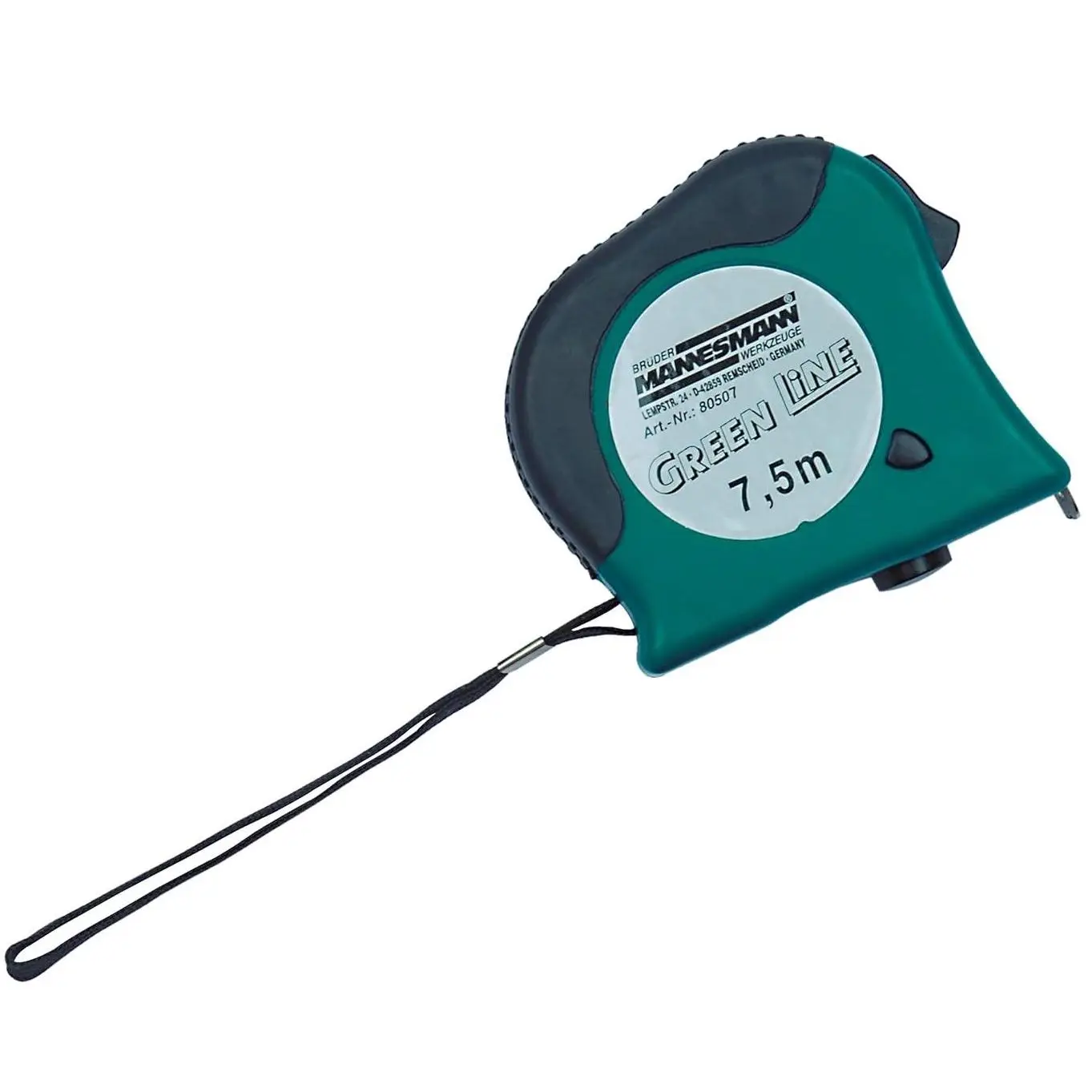 80507 MANNESMANN tape meter flexometer 7,5 m x 25 mm