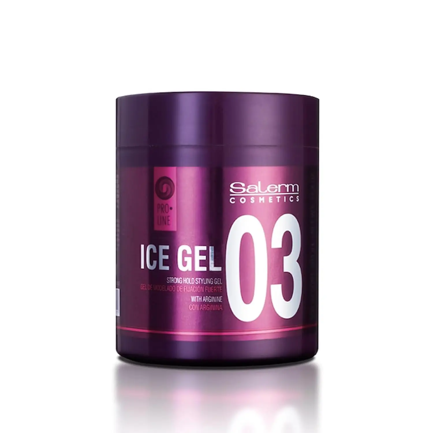 SALERM COSMETICS ICE GEL GEL DE MODELADO DE FIJACION FUERTE 500ML