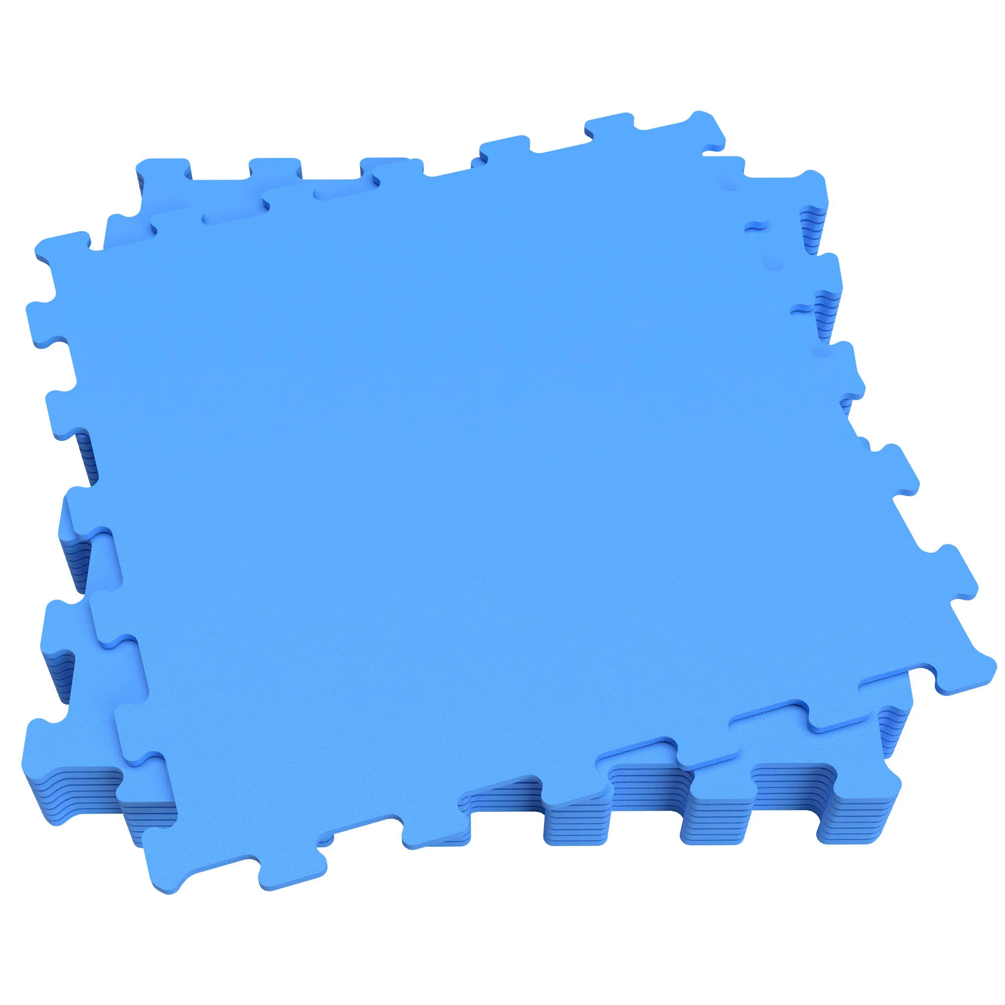 Aktive Suelo Protector Goma Eva Puzzle 9 Piezas 50x50cm Azul