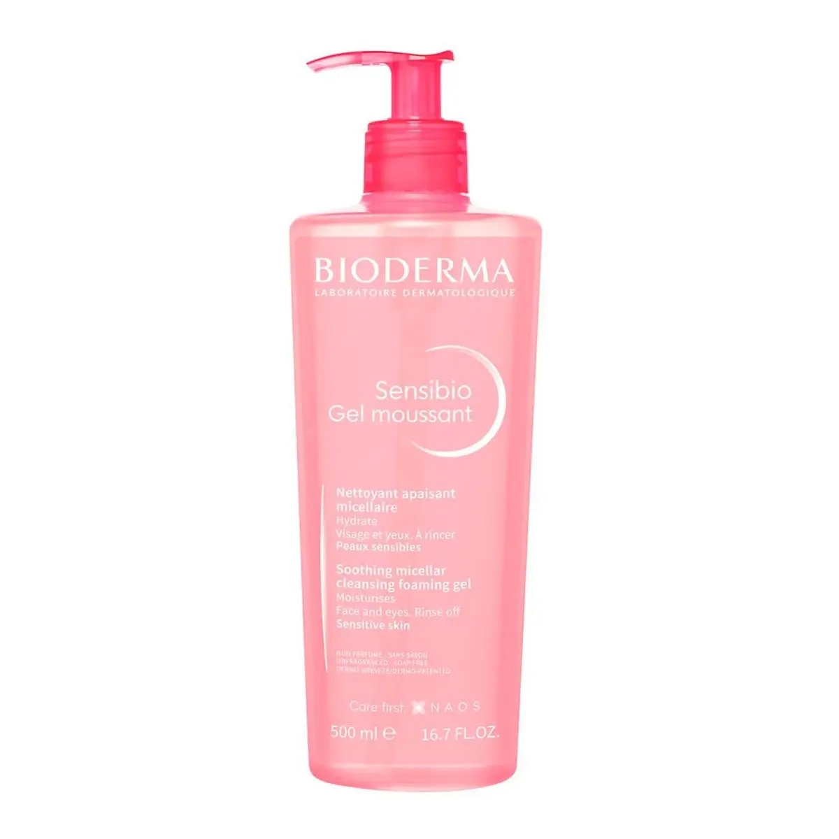 BIODERMA Sensitive GEL MOUSSANT 500ML