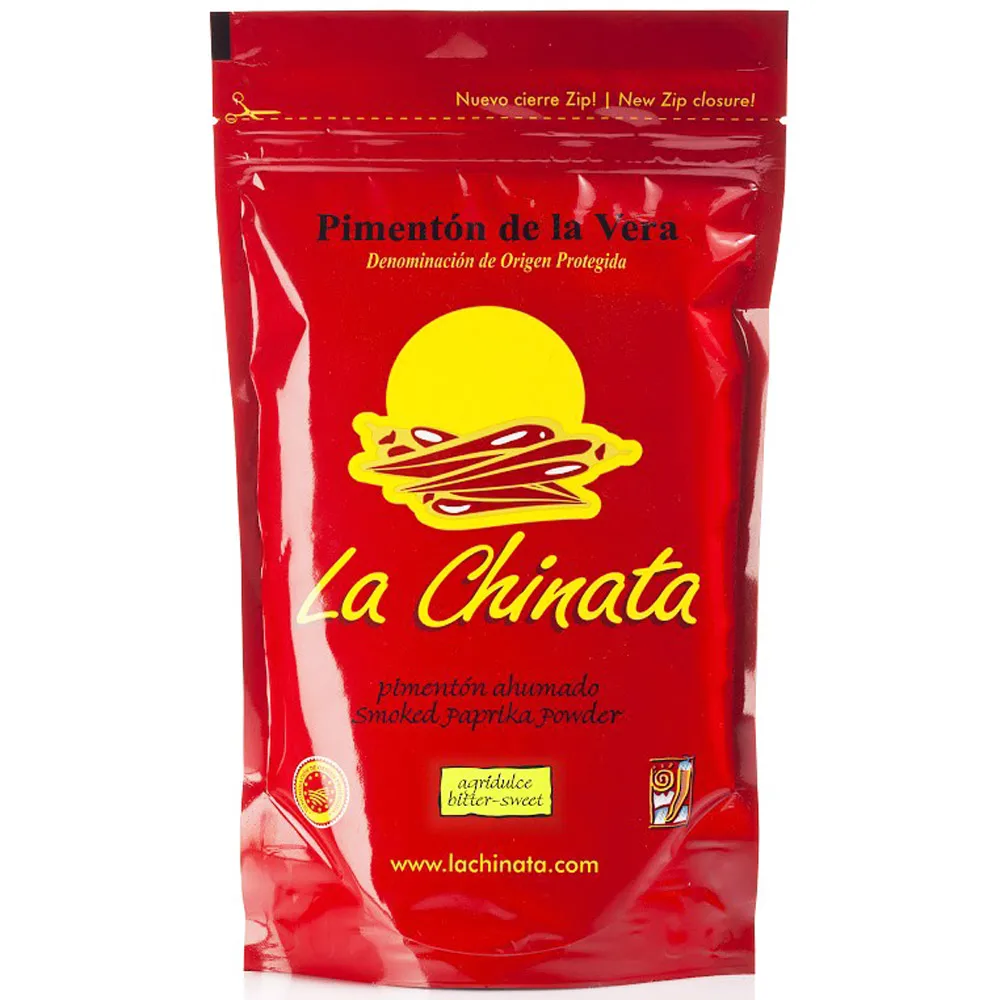 La Chinata - Pimentón Ahumado 'AgriDulce' (Bolsa 500 g) - DOP 'Pimentón de La Vera'