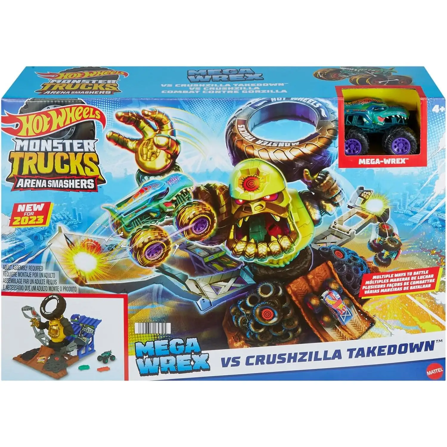 Hot Wheels Monster Truck Arena World Gozila Mattel HPN71