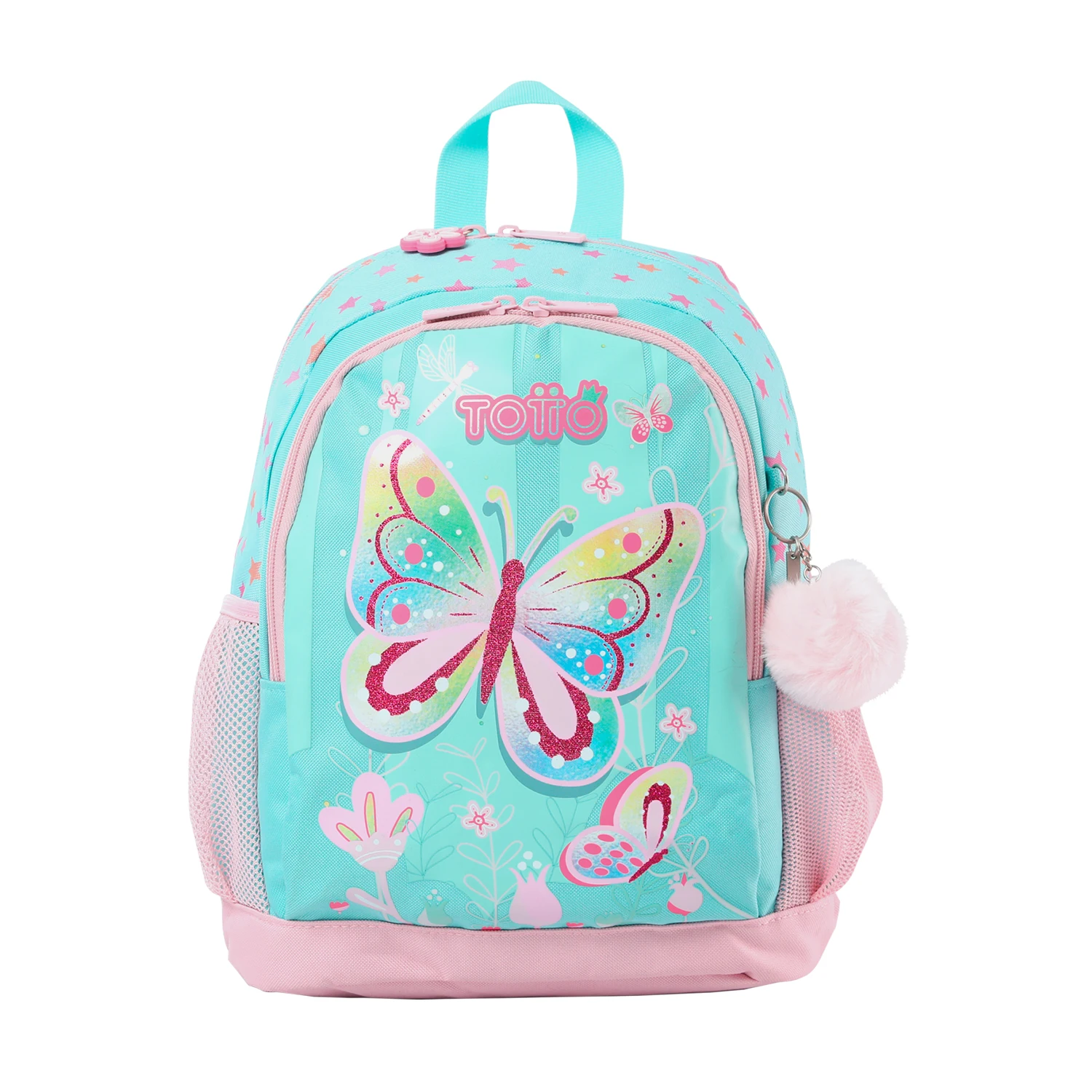 Totto Mochila escolar Dancing Rabbit Material: Poliéster 27 x 35 x 11.5 cm