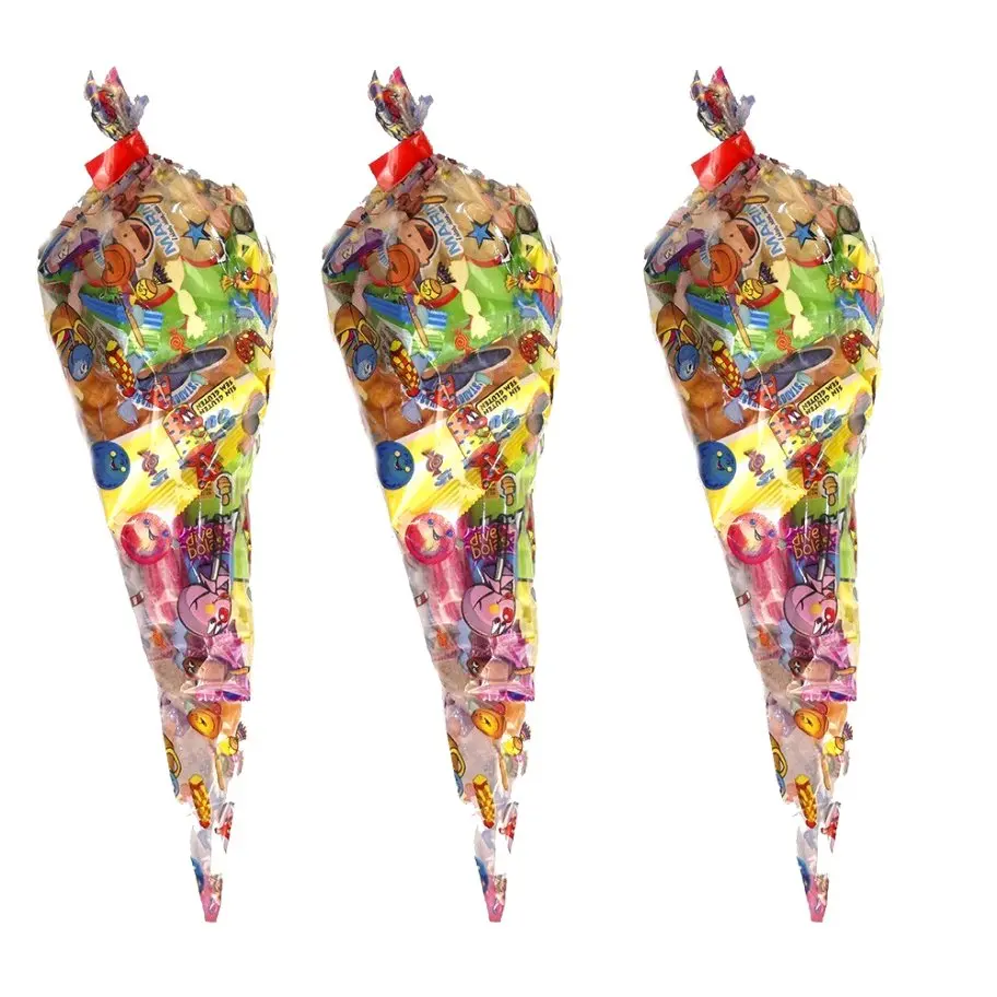 10 UNDS GLUTEN free small cone birthday bag