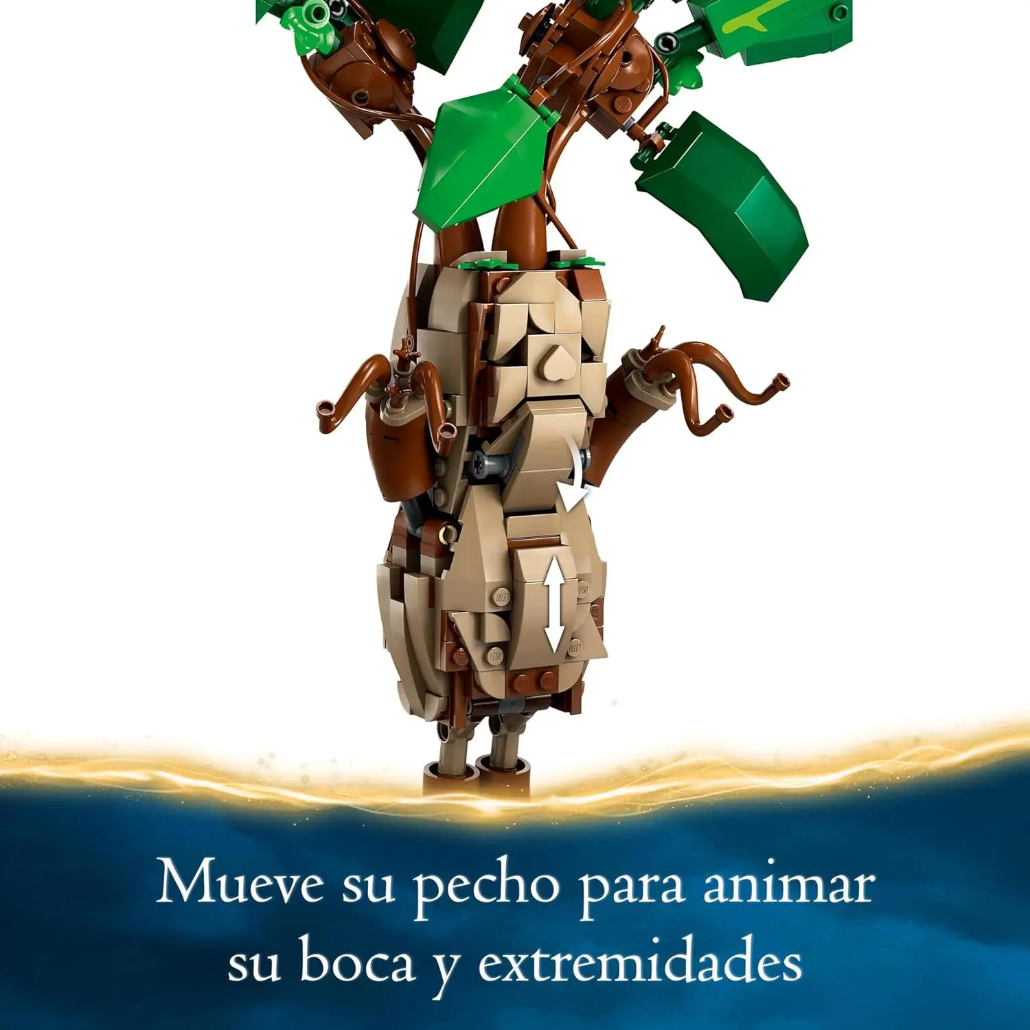 Lego Harry Potter Mandragora magic Lego plant 76433