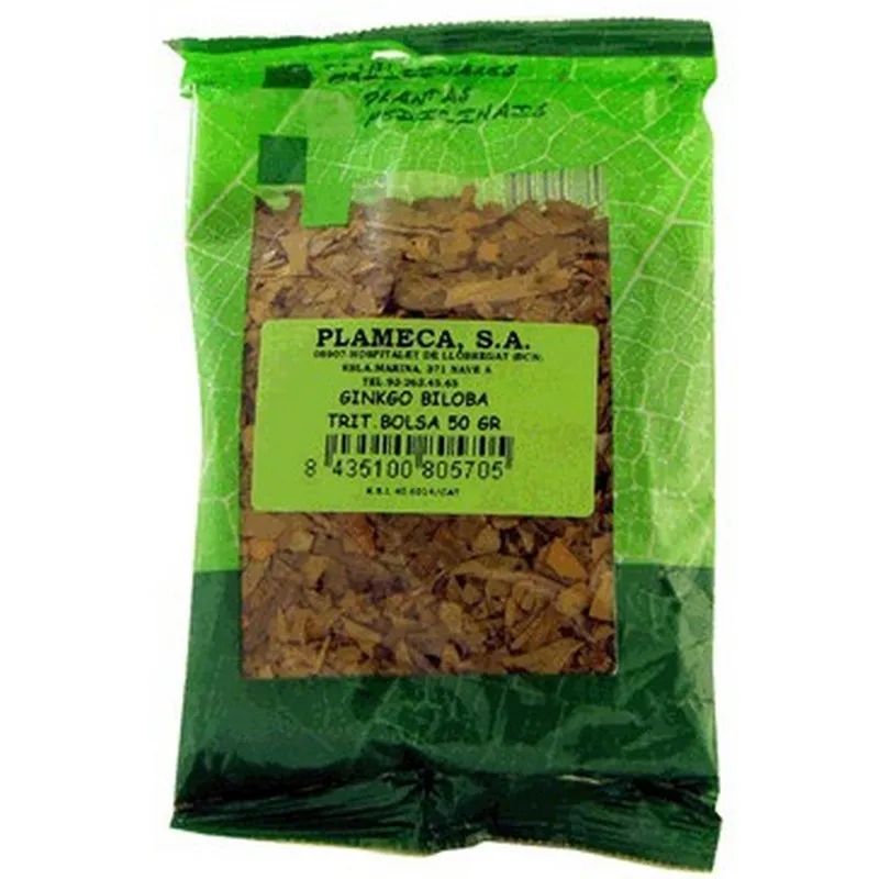 Ginkgo Biloba crushed leaf 50g Plameca