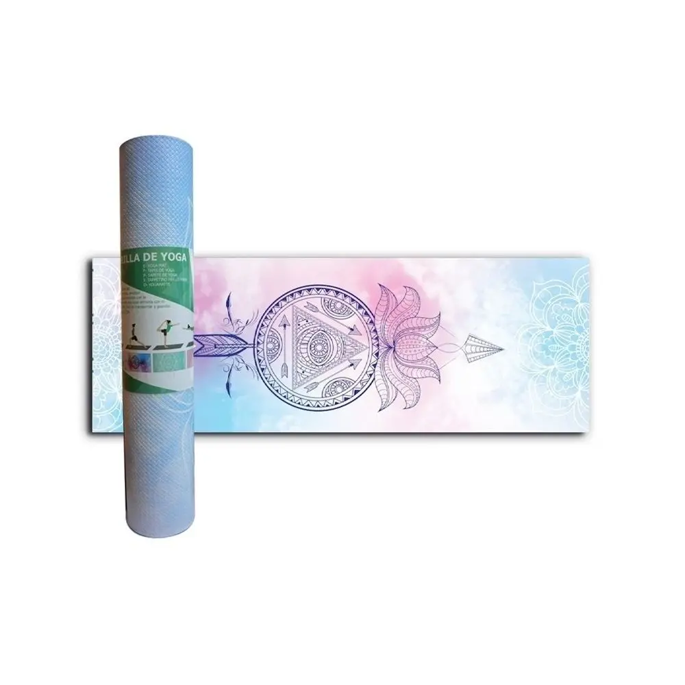 ESTERILLA DE YOGA AMIKO DE MODELO COSMOS Y MEDIDAS 1,73x61 CM.