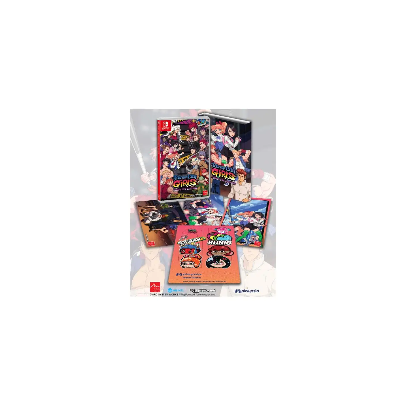 River City Girls Complete Edition First Print Edition - Juego de Importación - Version Asia