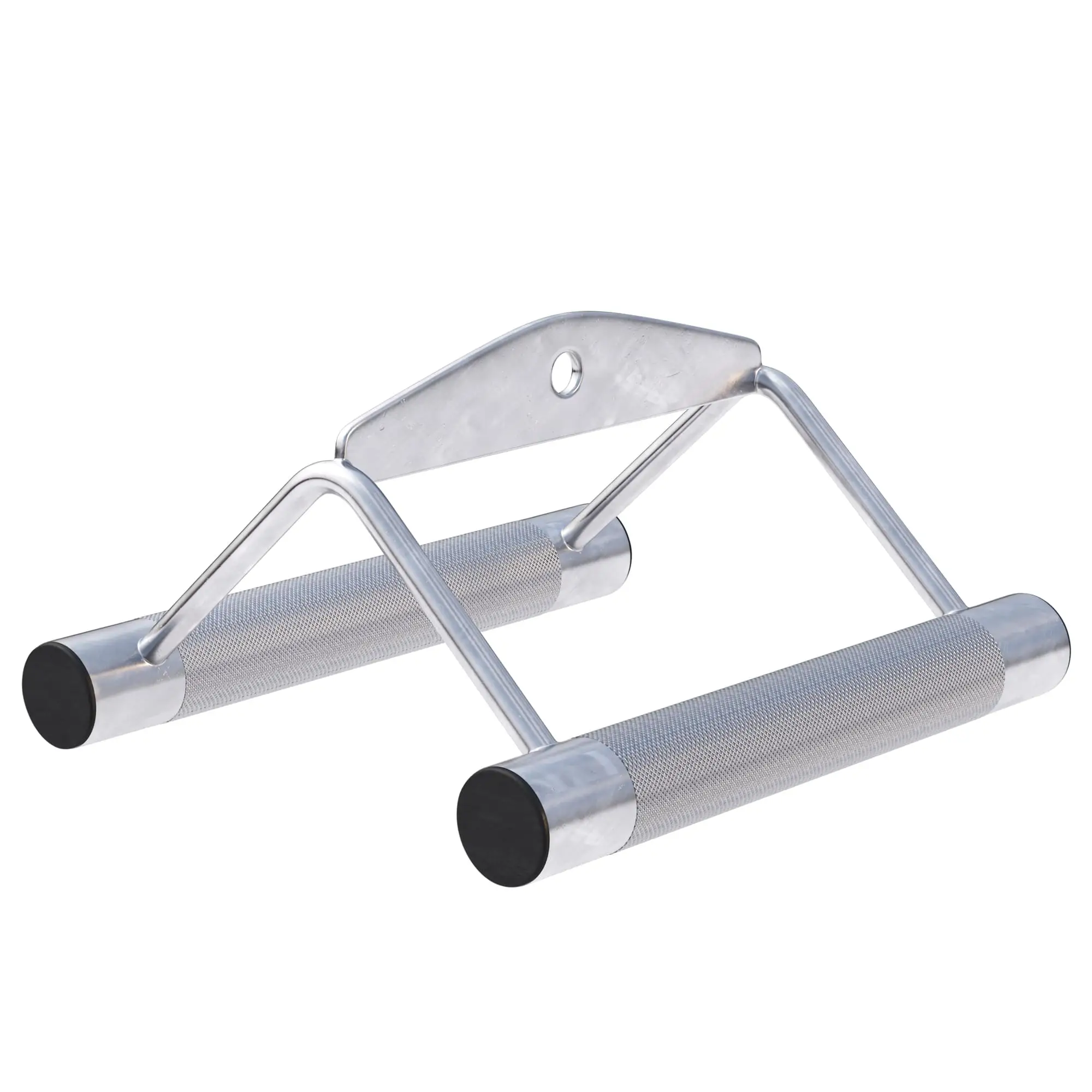 Gorilla Sports Barra para remo extra fuerte con agarres paralelos