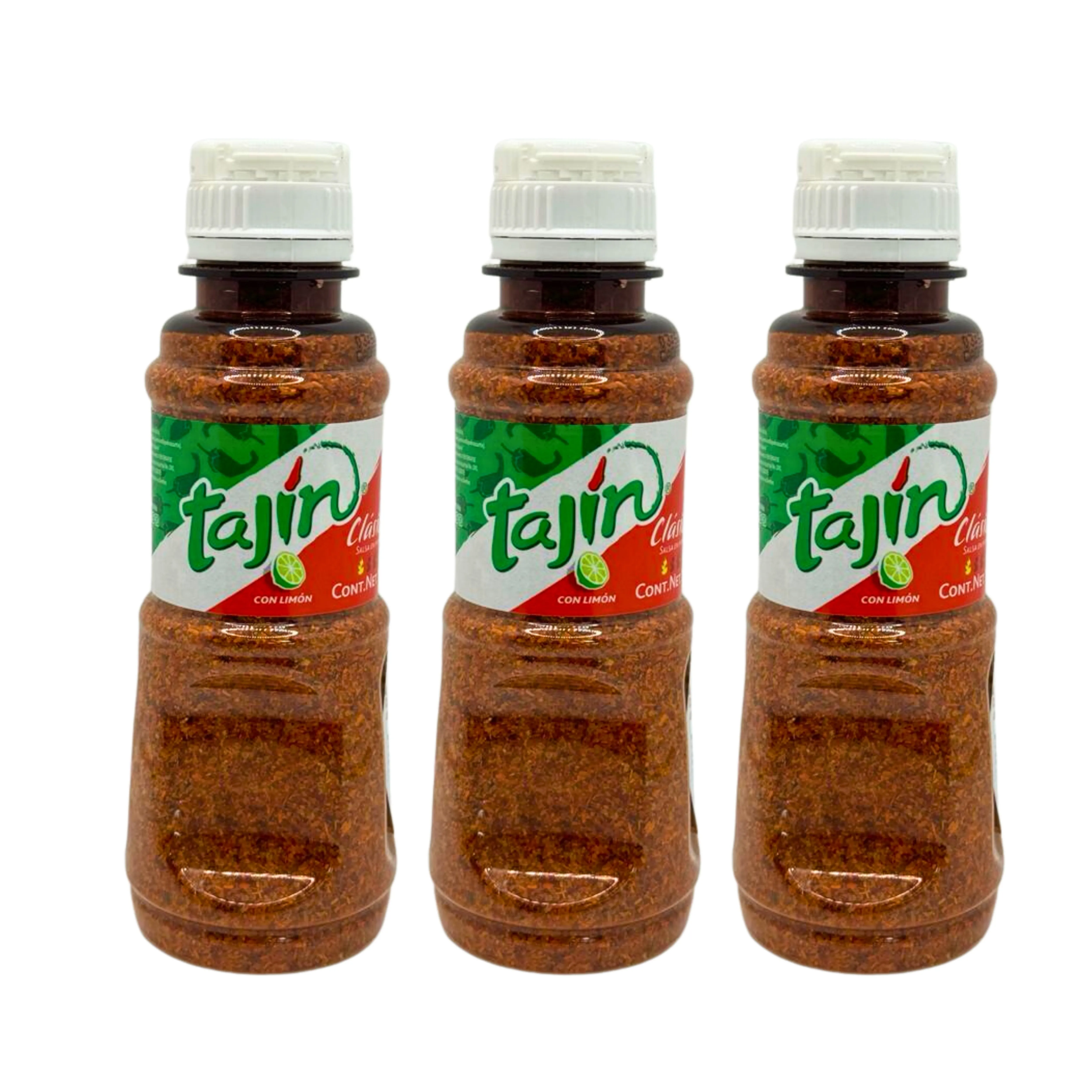 3 Bottles de Tajin - Especias Mexicanas Clásicas - 142g de México - Sin Gluten - Vegano