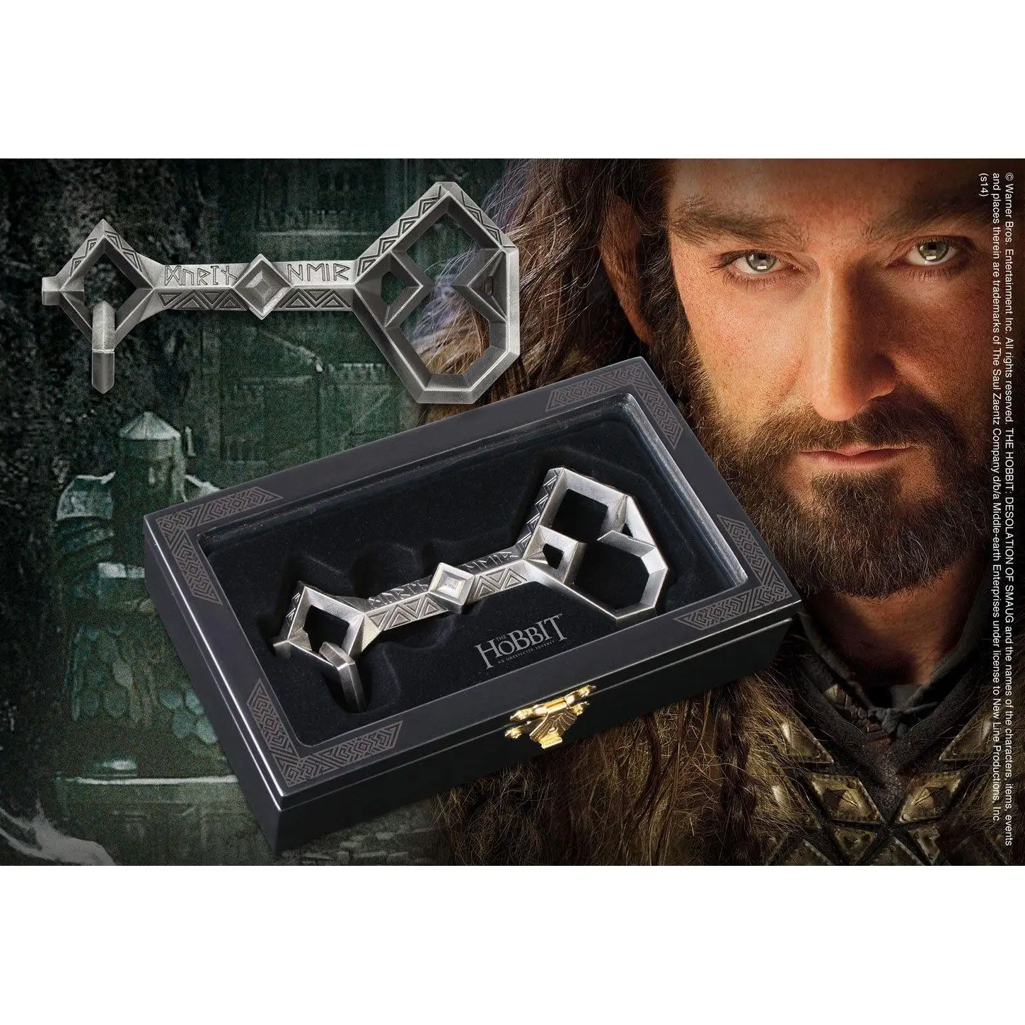 Noble Collection replica wrench Erebor Real size the Hobbit travel unexpected 14 Cm