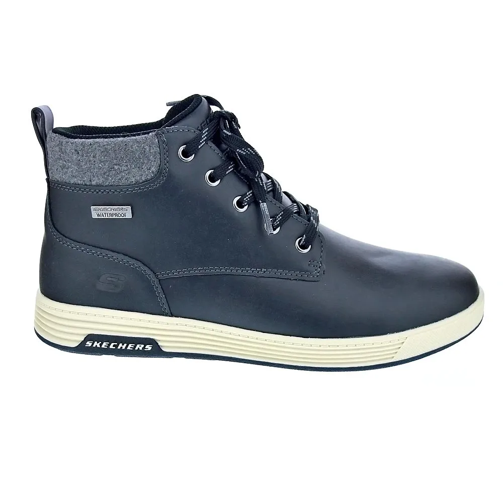 Skechers Hombre Botines modelo Cavell Isaac Negro