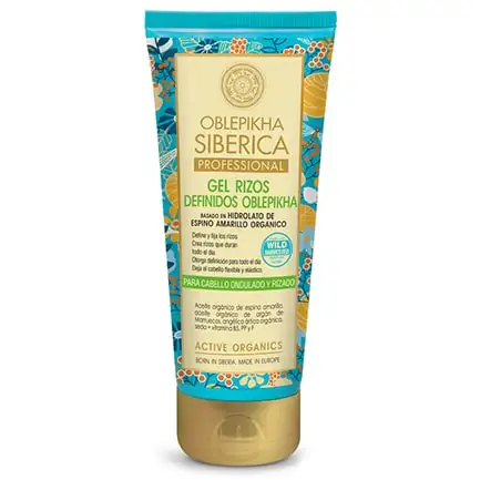 Gel de Rizos definidos con Hidrolato de Espino Amarillo Orgánico