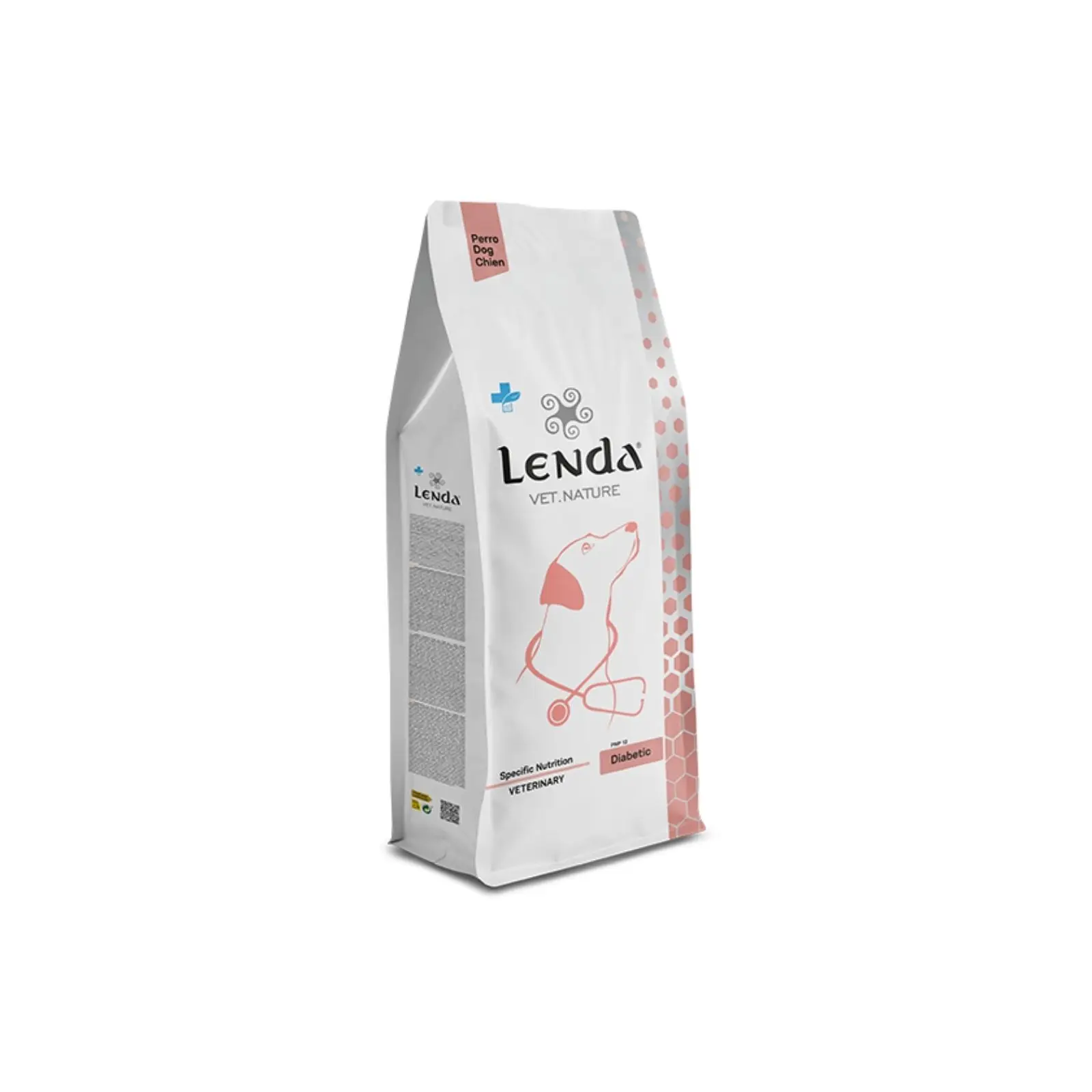 Lenda Vet Dog Nature Diabético - Alimento Veterinario para Perros con Problemas Diabéticos y/o Colitis - Alimento Natural con Condroprotectores