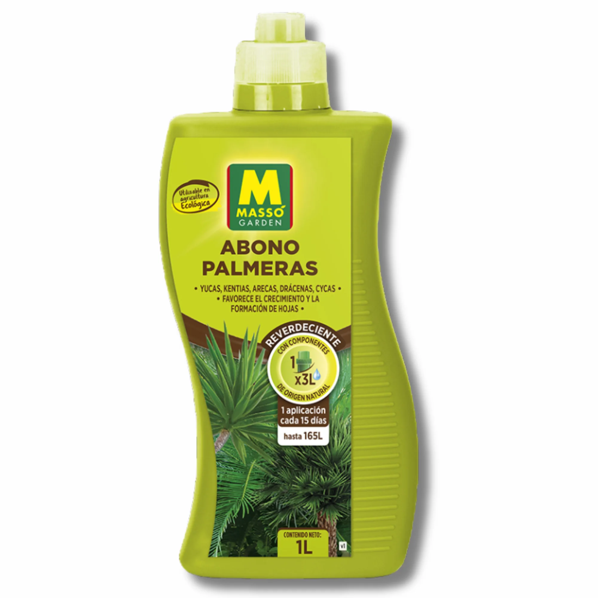 Abono Líquido para Palmeras Ecológico 1 Litro MUY EFICAZ | Fertilizante Líquido para Uso Interior y Exterior con Materia Orgánica | Mejora la Fertilidad del Suelo y sus microorganismos | Nexum Market