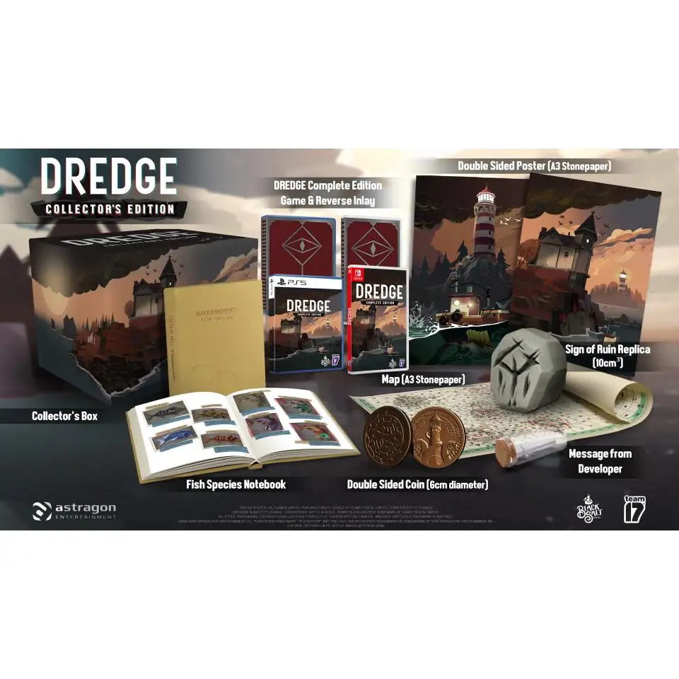 Dredge Complete Collectors Edition - PS5 - Nuevo Precintado - PAL España - Meridiem