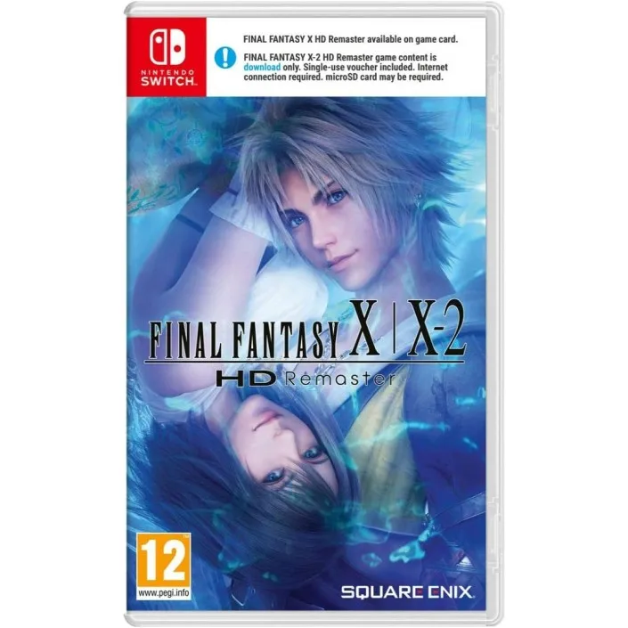 Juego Final Fantasy X / X-2 HD Remasterizado para Nintendo Switch PAL EU - Nuevo Original Precintado