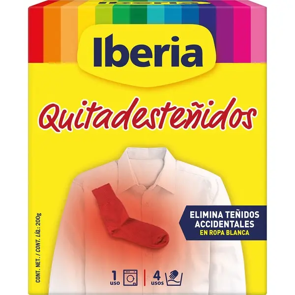 iberia quitadesteñidos para la ropa 250g