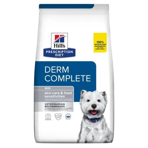 Hill's Pienso Prescription Diet Derm Complete Food Sensitives Mini Protección de la Piel en Perros - 6 KG