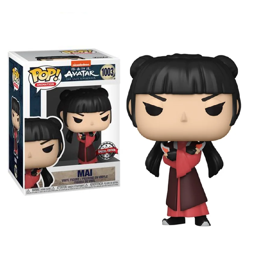 FUNKO POP! AVATAR: THE LAST AIRBENDER - MAI EXCLUSIVO PLAYMYCENTER, 57237, Nº1003, TIENDA CON LICENCIA OFICIAL, ENVÍO EN 24-48 HORAS PENÍNSULA, FIGURA CABEZONA DE VINILO 100% ORIGINAL
