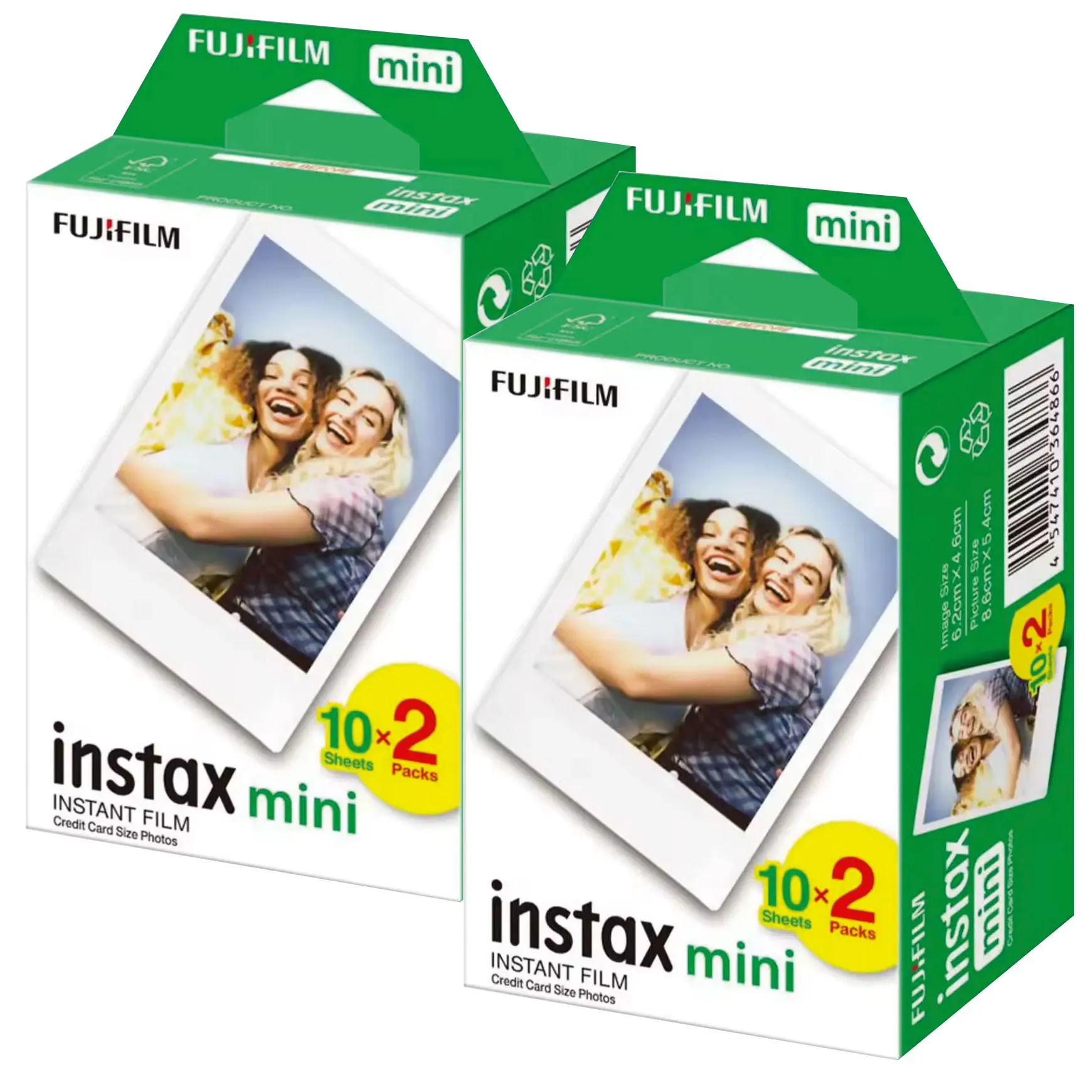 INSTAX MINI film PACK. 40, 60 and 80 photos. Instant photo film