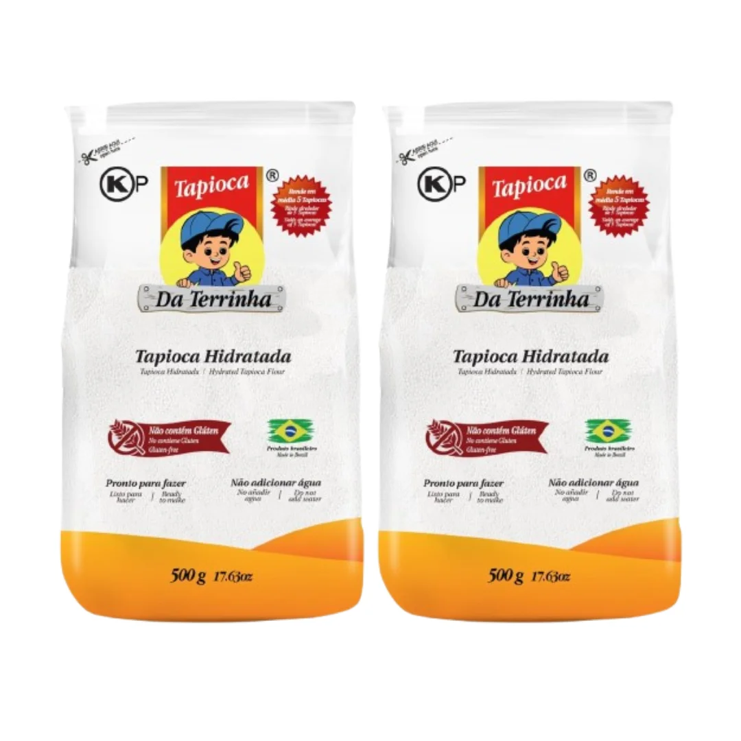 Da Terrinha Tapioca Hidratada Pack de 2